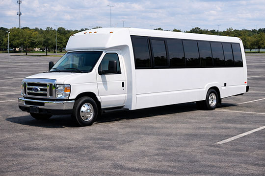 25-passenger minibus available for charter in Provo, UT